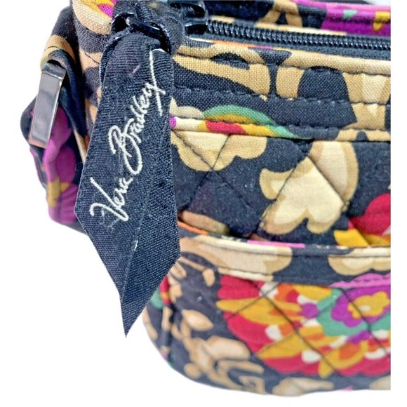 Vintage Vera Bradely Floral Purse Handbag - Picture 4 of 8